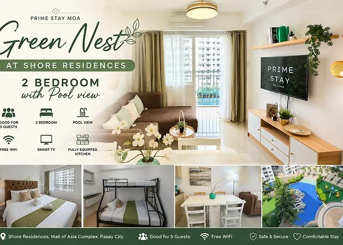 S1 Rm 1132 Green Nest In Shore 1 Residences 2 Bedroom Poolview