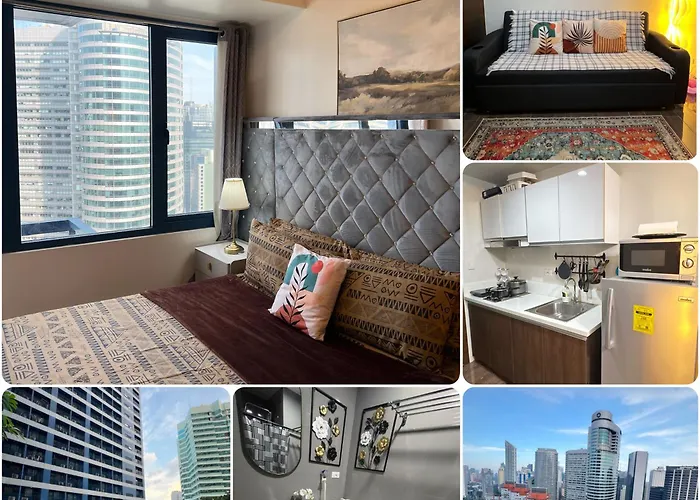 Near Airport Air Residences Central Makati With Netflix Fast Wifi One Bedroom