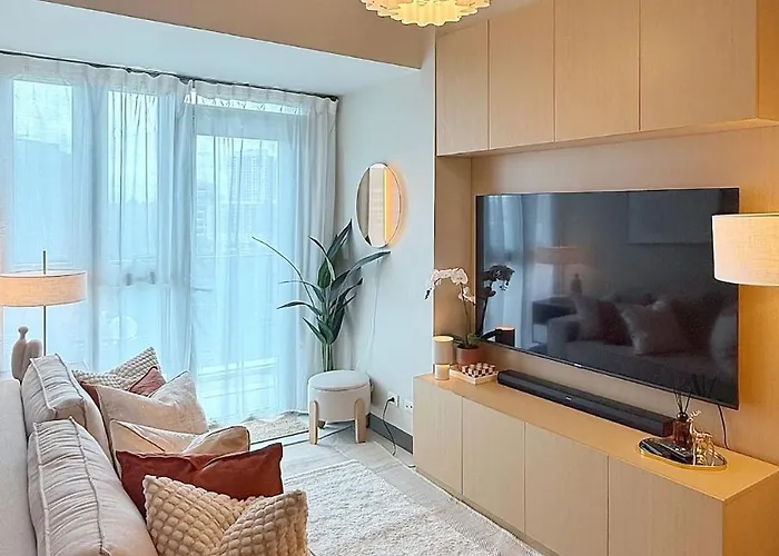 Cozy Scandi Luxe Executive 1Br With Free Parking