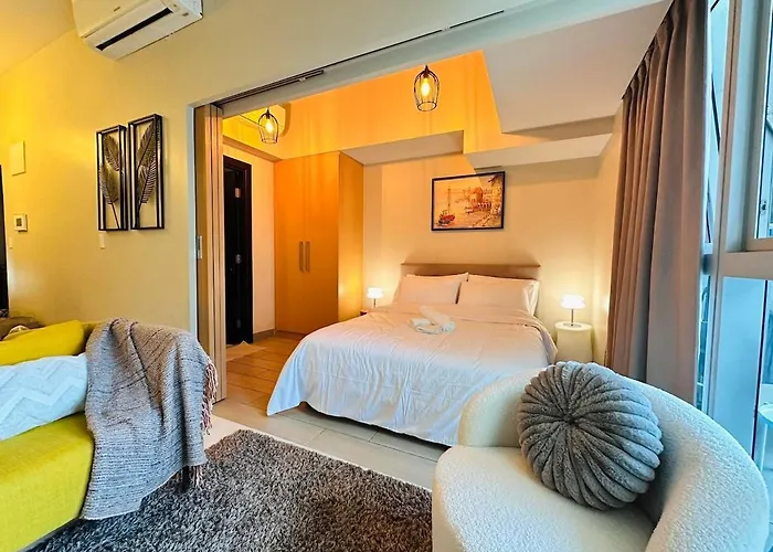 Chic Classy 1Br Bgc Uptown Parksuites T2 W Balcony