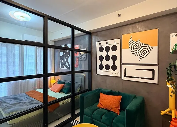 Elevated Retro Condo Near Bgc, Makati, And Ortigas