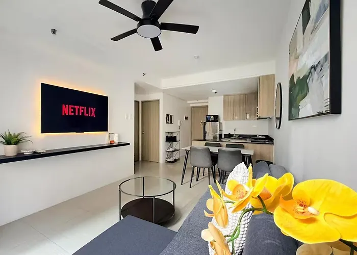 Spacious 2Br Living Rm Shore Res Near Naia Moa Max 8 Pax