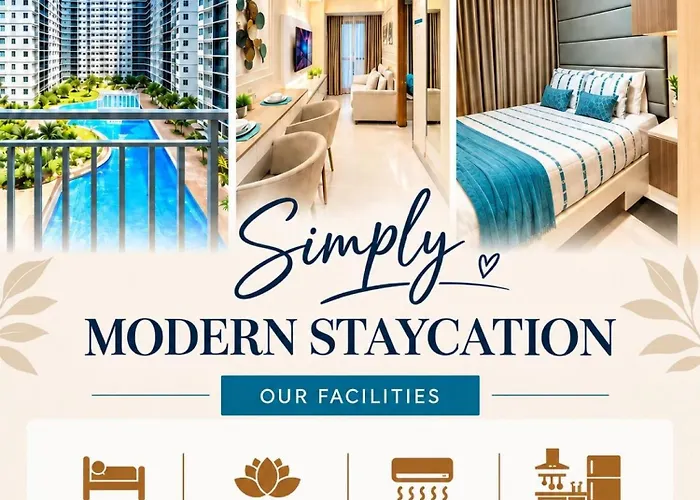 Simply Modern Staycation - 1Br Condo Pool View Walkable To Moa-Shore3 Tower4