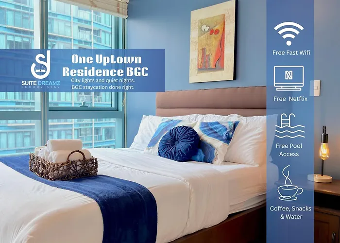 Free Welcome Breakfast, Bgc 1Br, 300Mbps Fiber, Steps To Mitsukoshi & Uptown, 30C1
