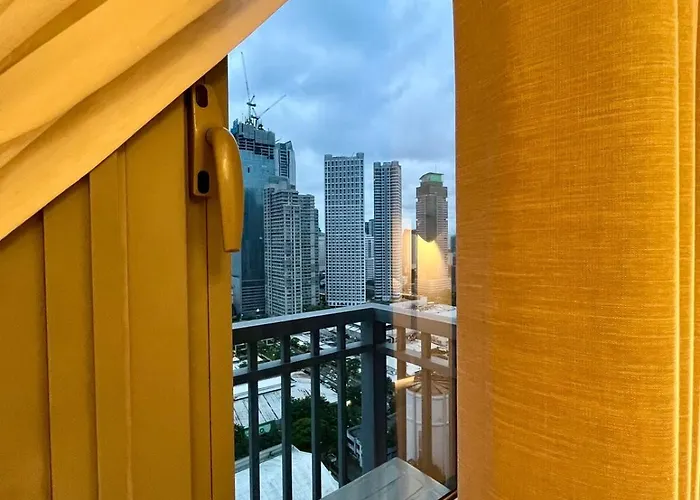 Aureo 1Br Fame Residences Near Shaw, Sm Megamall, Ortigas Skyline View