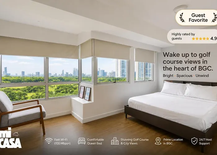Best Sunset And Golf Course View Bgc 2Br