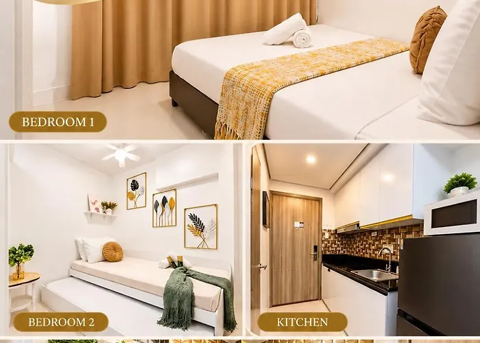 Luxe Staycation-2Br With Balcony And City View Near Moa, World Trade Center, Picc At Coast Residences