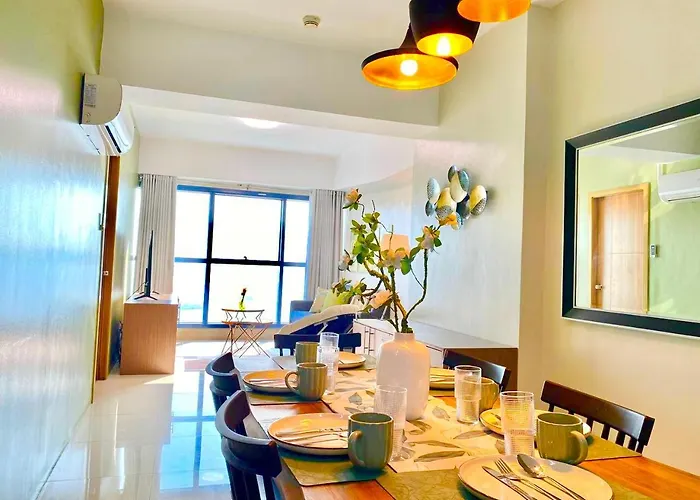 3Brfamilyrm Across Us Embassy Mnl Grand Riviera Suites Near Moa 10Pax