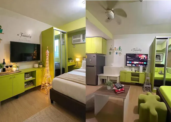Cozy City View Studio With Kitchen & Pool