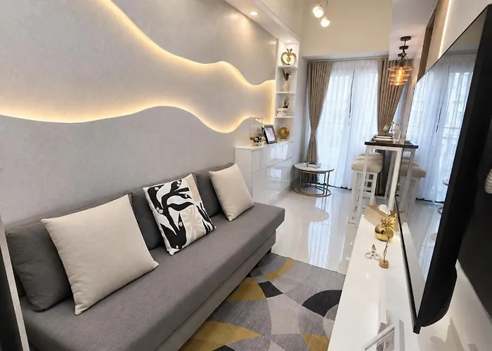 The Golden Stay - Shore 3 Residences - 1Br Near Sm Moa - Pool View