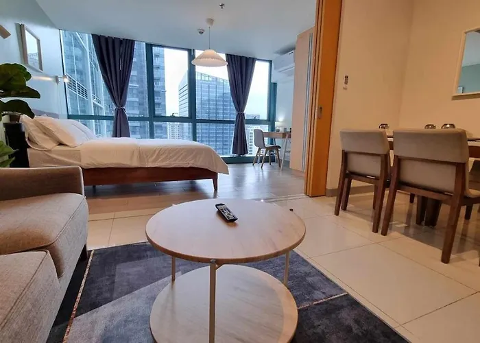 New! Warm 1-Br In Uptown Bgc Central With Views