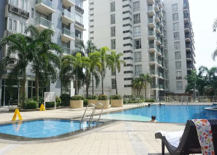 Palm Tree Condos across NAIA3 by Beth